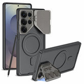 PC Magnetic Case with Camera Cover Stand for Samsung Ultra Series